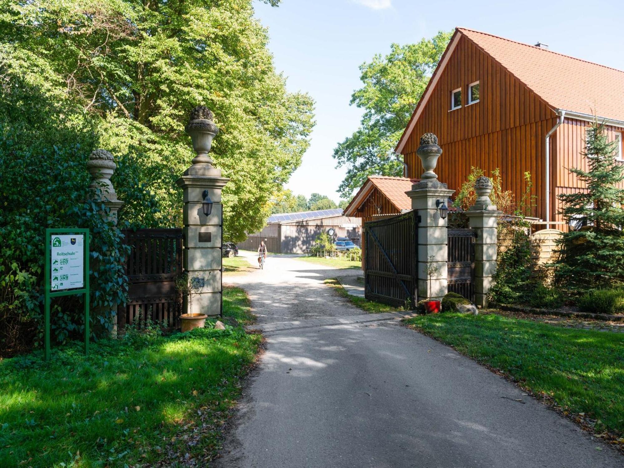 Holiday Home On A Horse Farm In The L Neburg Heath Eschede Exteriör bild